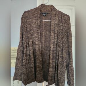 Rachael & Chloe Brown Cardigan Sweater